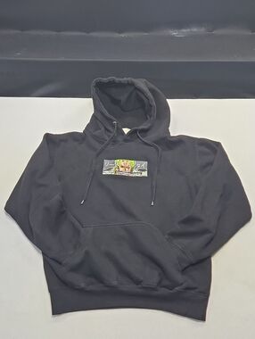 Knight One Piece Roronoa Zoro Black Embroidered Hoodie